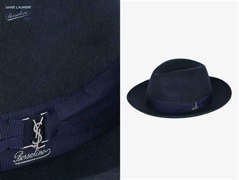 chapeau yves saint laurent|CHAPEAUX ET GANTS .